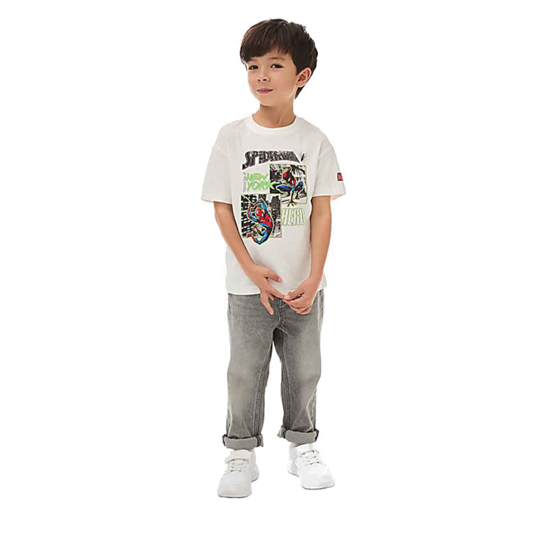 Marks & Spencer Pure Cotton Spider-Man™ T-Shirt - MSP4803C-T88