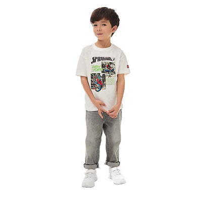 Marks & Spencer Pure Cotton Spider-Man™ T-Shirt - MSP4803C-T88