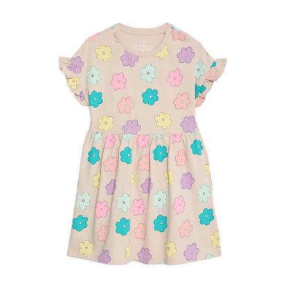 Marks & Spencer Pure Cotton Printed Dress - MSP4979BT77B