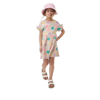 Marks & Spencer Pure Cotton Printed Dress - MSP4979BT77B