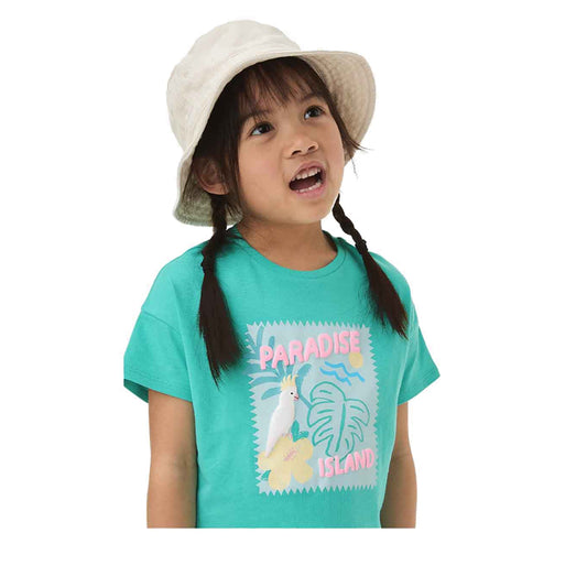 Marks & Spencer Pure Cotton Slogan T-Shirt - MSP4985BT77A