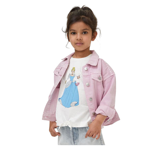 Marks & Spencer Pure Cotton Disney Princess™ T-Shirt - MSP6369C-T77