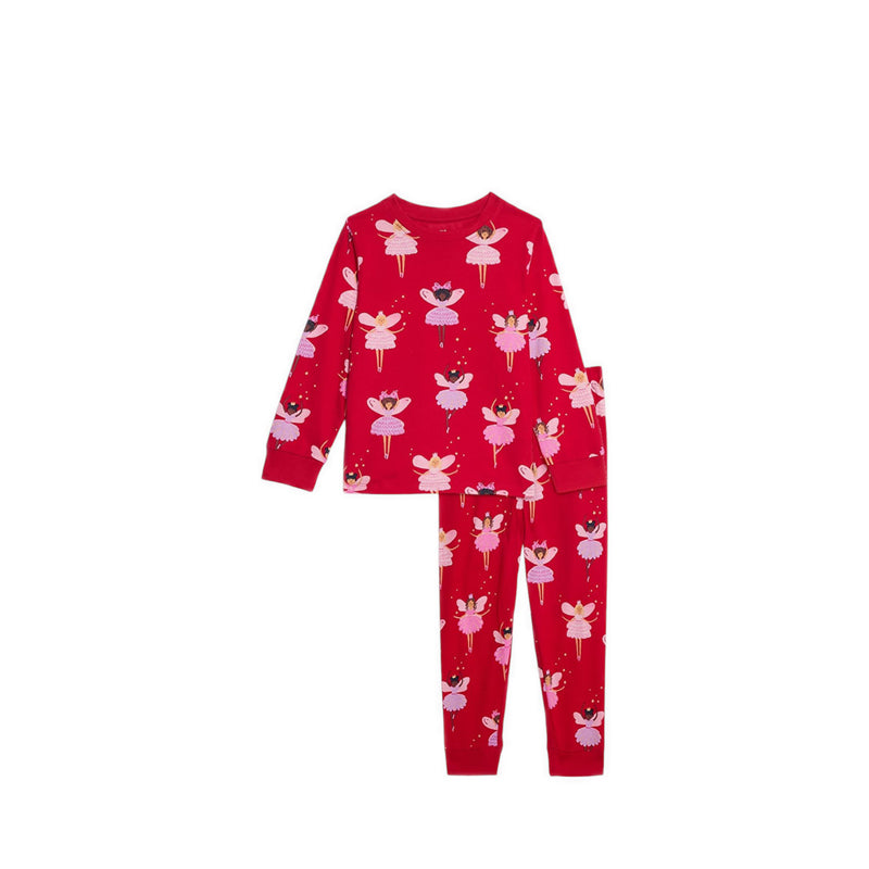 Marks & Spencer Pure Cotton Fairy Pyjamas - MSP7066X-T86