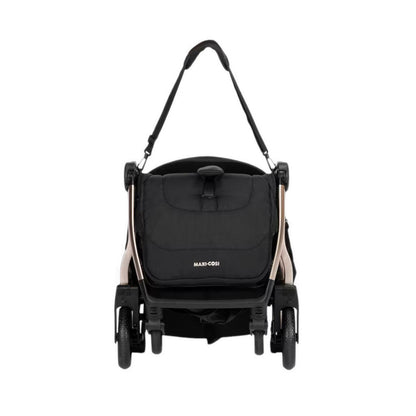MAXI COSI EVA 3 ESSENTIAL BLACK INCL ADPTRS - MXISTR-028-INT-BLA