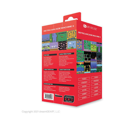 MY ARCADE  RETRO ARCADE MACHINE X (300 IN 1) - MYADGUN-2593