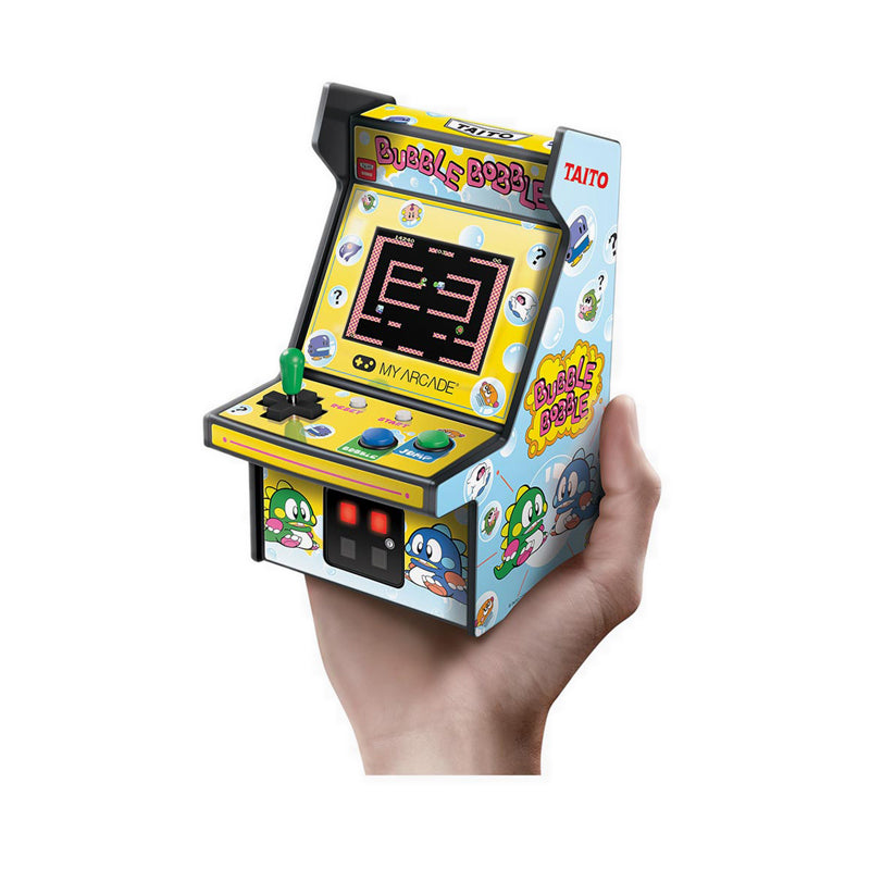 My Arcade Micro Player 6.75" Bubble Bobble Collectible Retro - MYADGUNL-3241