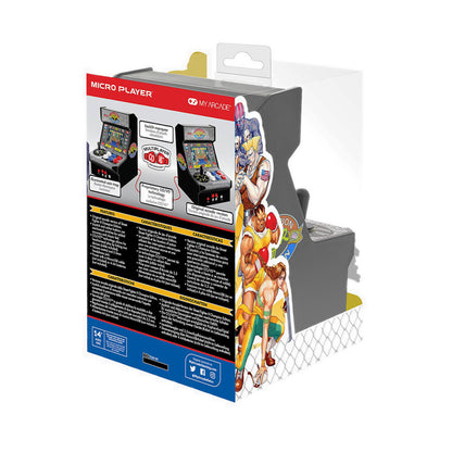 My Arcade Micro Player 7.5" Street Fighter 2 Champion Edition Collectible Retro (Premium Edition) - MYADGUNL-3283