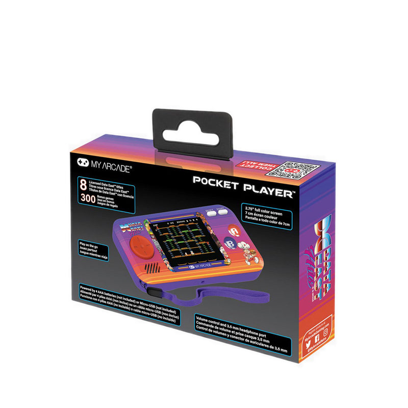 My Arcade Pocket Player Data East Hits Portable Gaming System (308 Games In 1) - MYADGUNL-4127