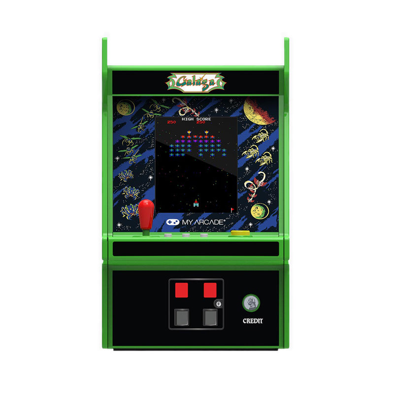 My Arcade Micro Player Pro 6.7" Galaga Portable Retro Arcade (2 Games In 1) - MYADGUNL-4195