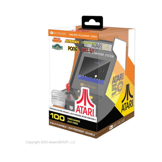 MY ARCADE  MICRO PLAYER PRO 6 8 ATARI PORTABLE - MYADGUNL-7013
