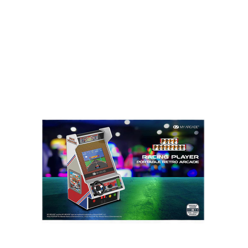 My Arcade Racing Player  7.5" Pole Position Portable Retro Arcade - MYADGUNL-7022