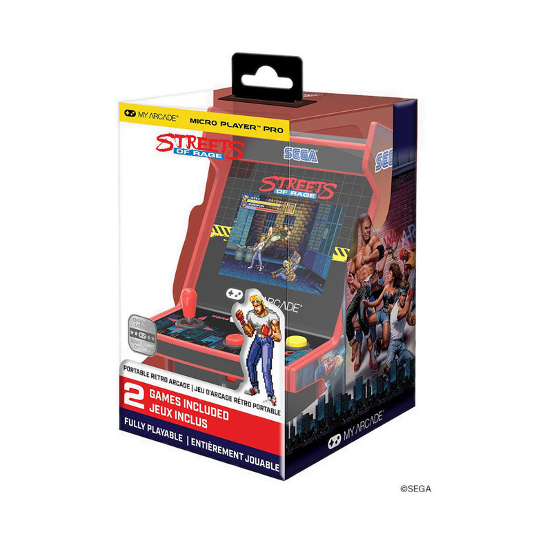 My Arcade Micro Player Pro 6.8" Streets Of Portable Retro Arcade - MYADGUNL-7162