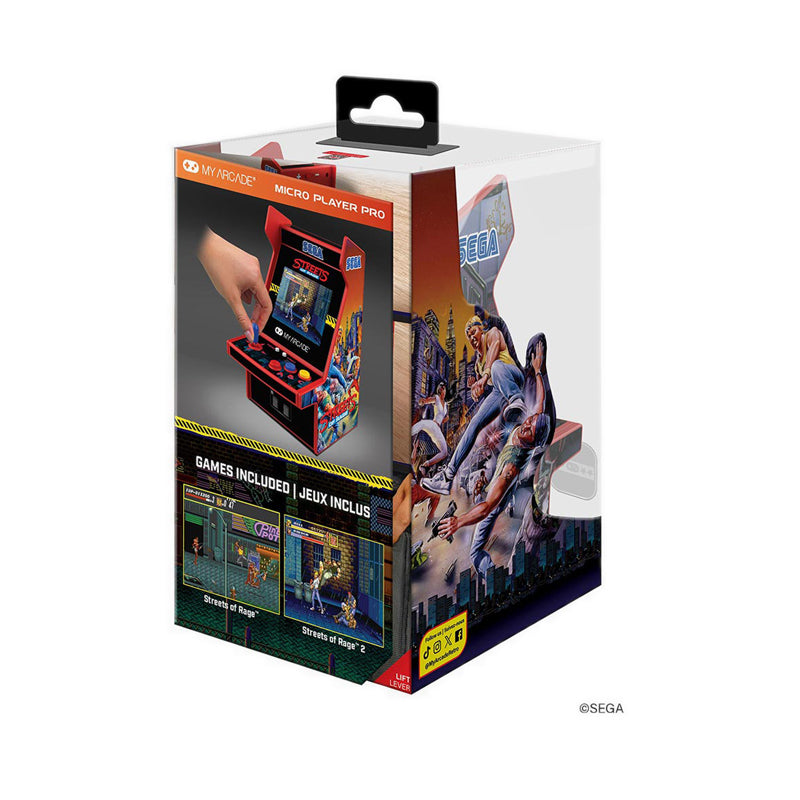 My Arcade Micro Player Pro 6.8" Streets Of Portable Retro Arcade - MYADGUNL-7162