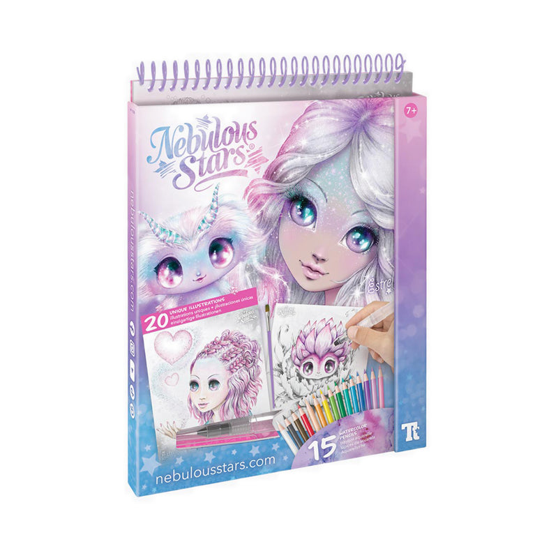 Nebulous Star WATERCOLORING BOOK SET - NBU11133