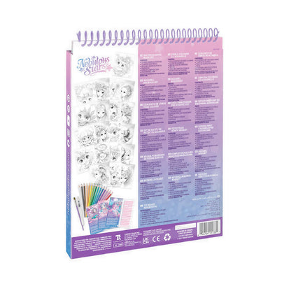 Nebulous Star WATERCOLORING BOOK SET - NBU11133