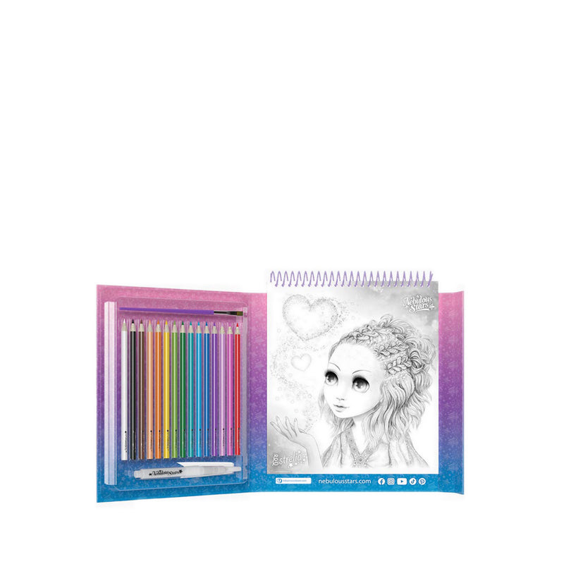 Nebulous Star WATERCOLORING BOOK SET - NBU11133