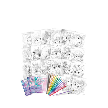 Nebulous Star WATERCOLORING BOOK SET - NBU11133