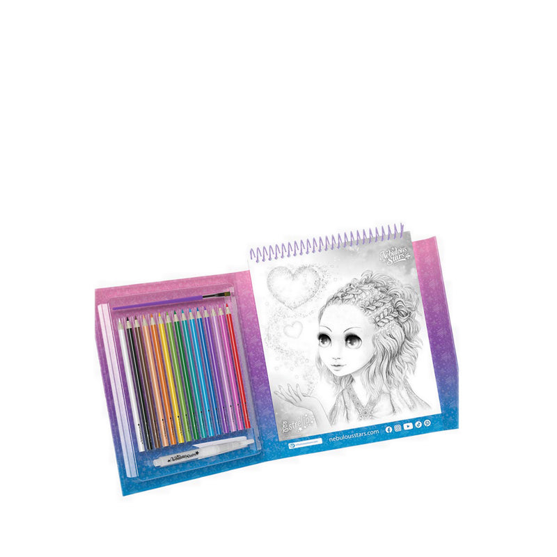 Nebulous Star WATERCOLORING BOOK SET - NBU11133