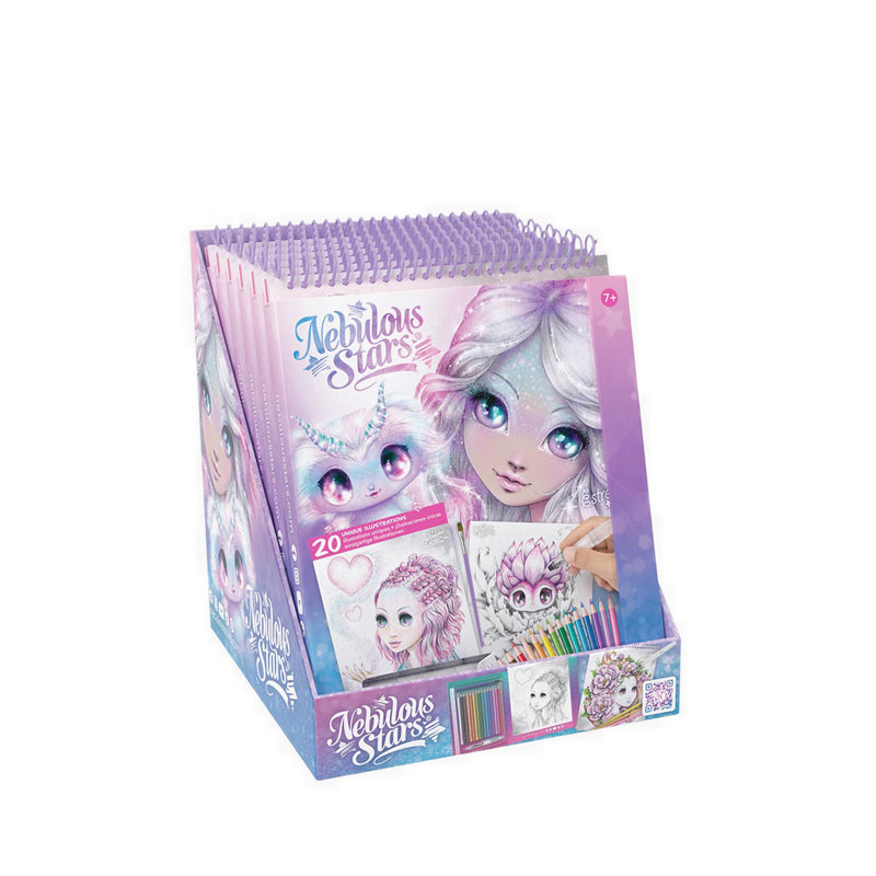 Nebulous Star WATERCOLORING BOOK SET - NBU11133