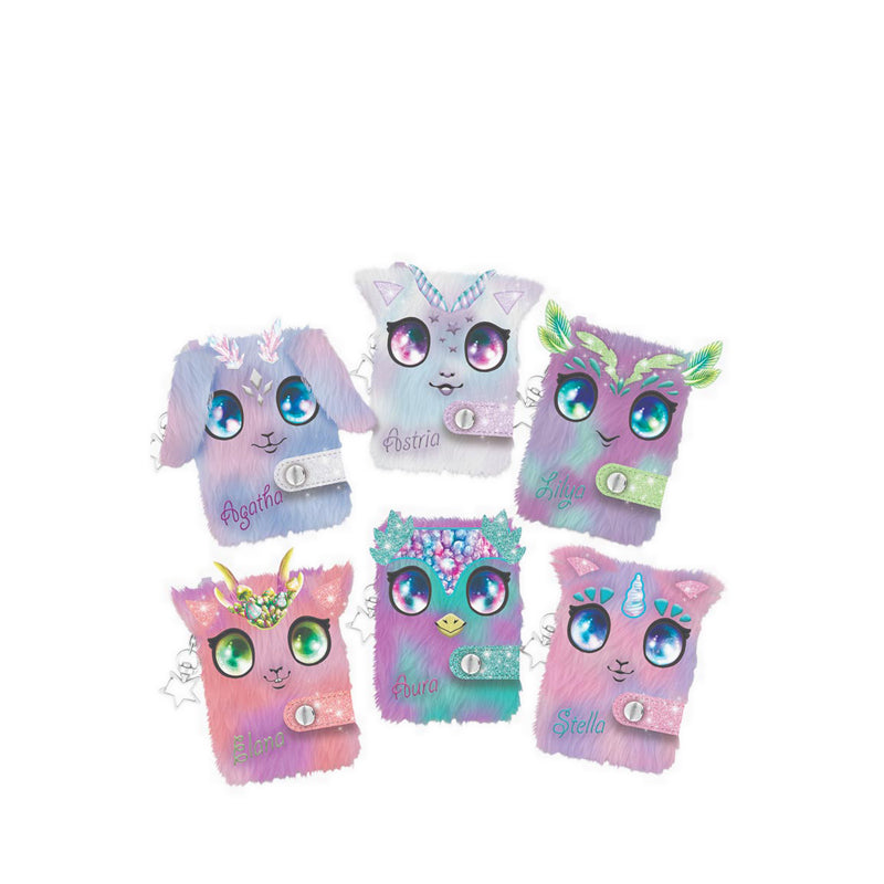 Nebulous Star FUZZY MINI NOTEBOOK ASST - NBU11455