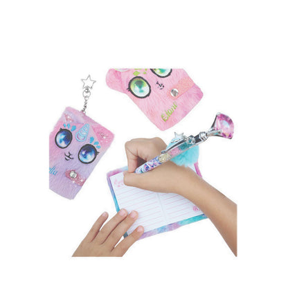 Nebulous Star FUZZY MINI NOTEBOOK ASST - NBU11455