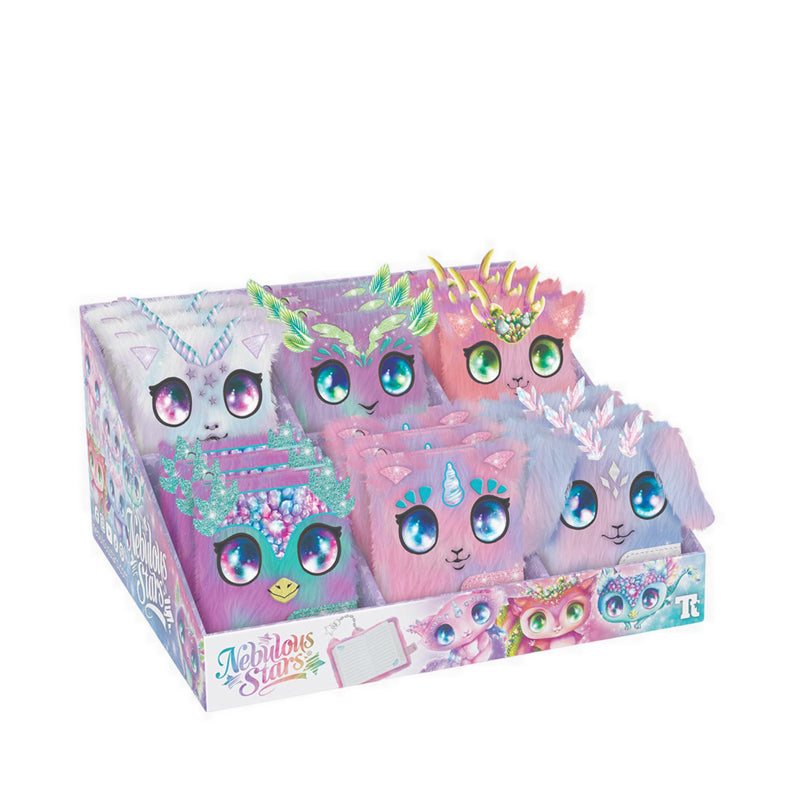 Nebulous Star FUZZY MINI NOTEBOOK ASST - NBU11455