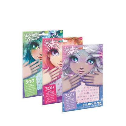 Nebulous Star NAIL STICKERS AST - NBU11459