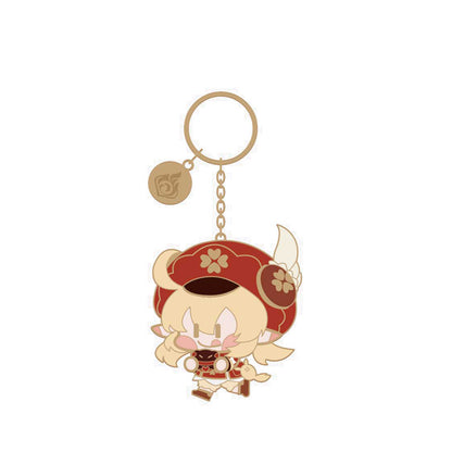 Nullset Genshin Impact Chibi Character Metal Keychain Klee -NLS86234