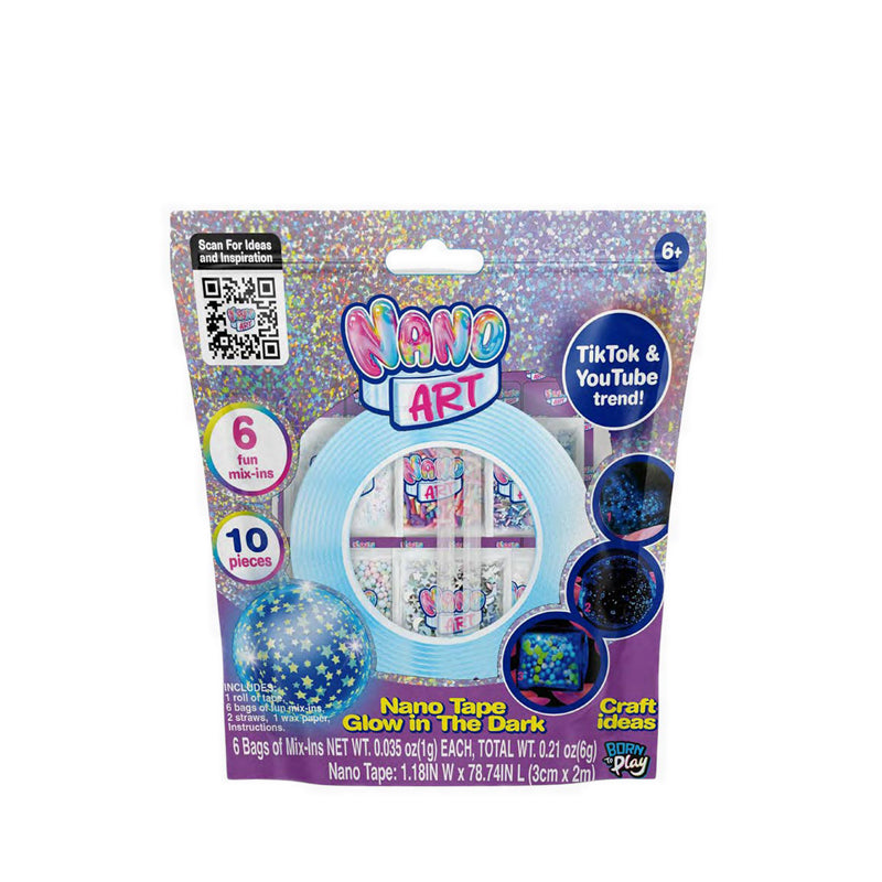 Nano Craft Tape Blue Glow in the Dark  - NNC238163-6L