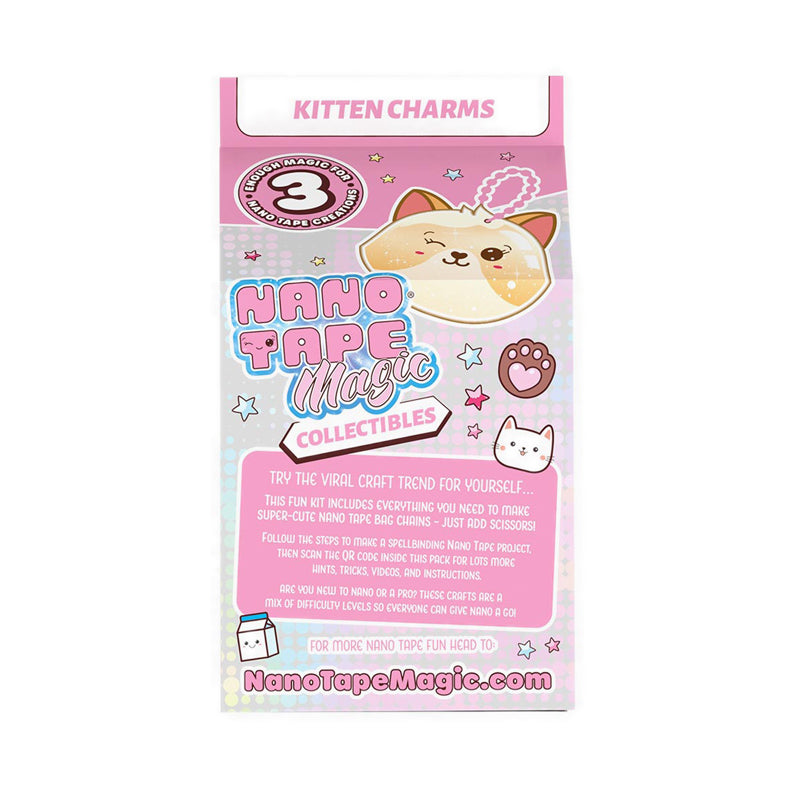 Nano Tape Magic Mini Bag Charm Fun Kitten - NNC601267