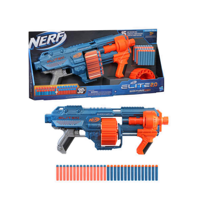 Nerf Elite 2.0 Shockwave RD-15 Blaster - NRRE9531