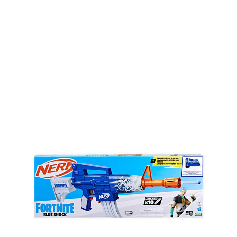 Nerf Fortnite Blue Shock Blaster - NRRF4166