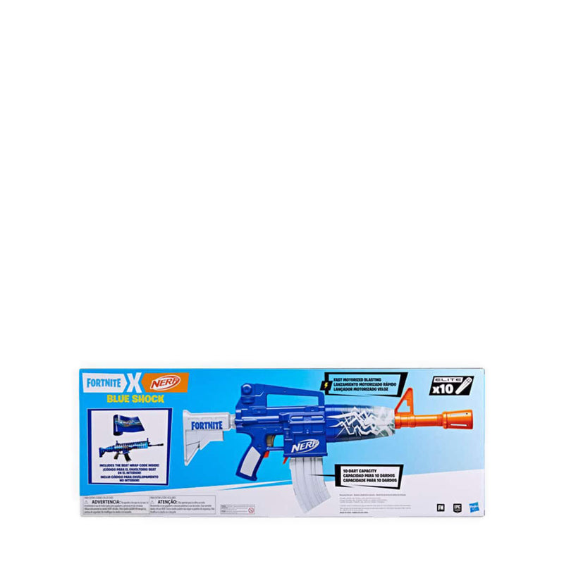 Nerf Fortnite Blue Shock Blaster - NRRF4166