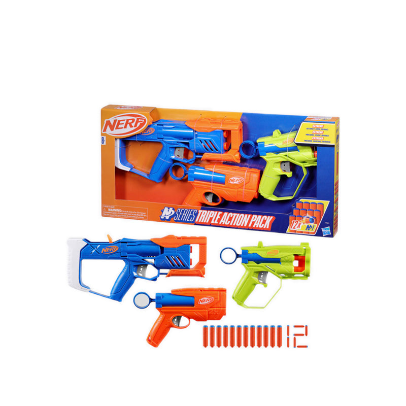 Nerf N Series Triple Action Pack - NRRF9841