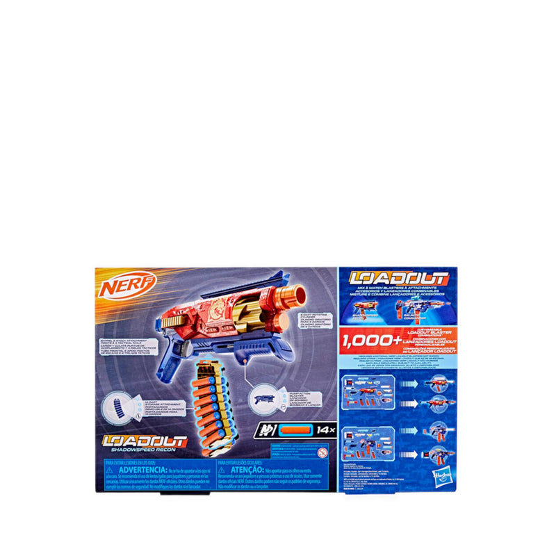 Nerf Loadout Shadowspeed Recon Blaster - NRRG1760