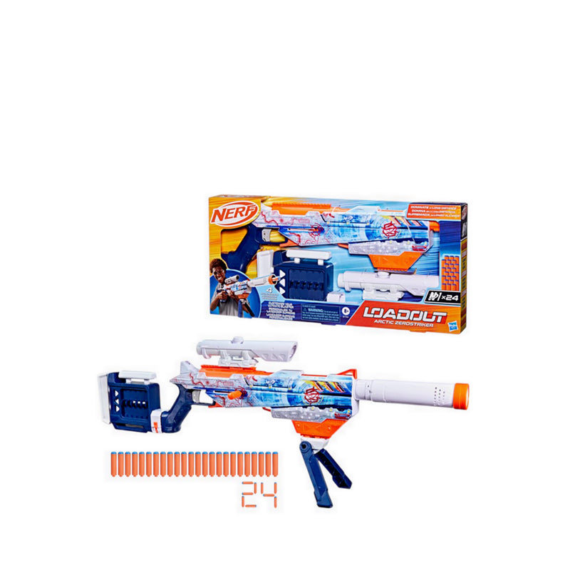 Nerf Loadout Arctic Zerostriker Blaster - NRRG1764