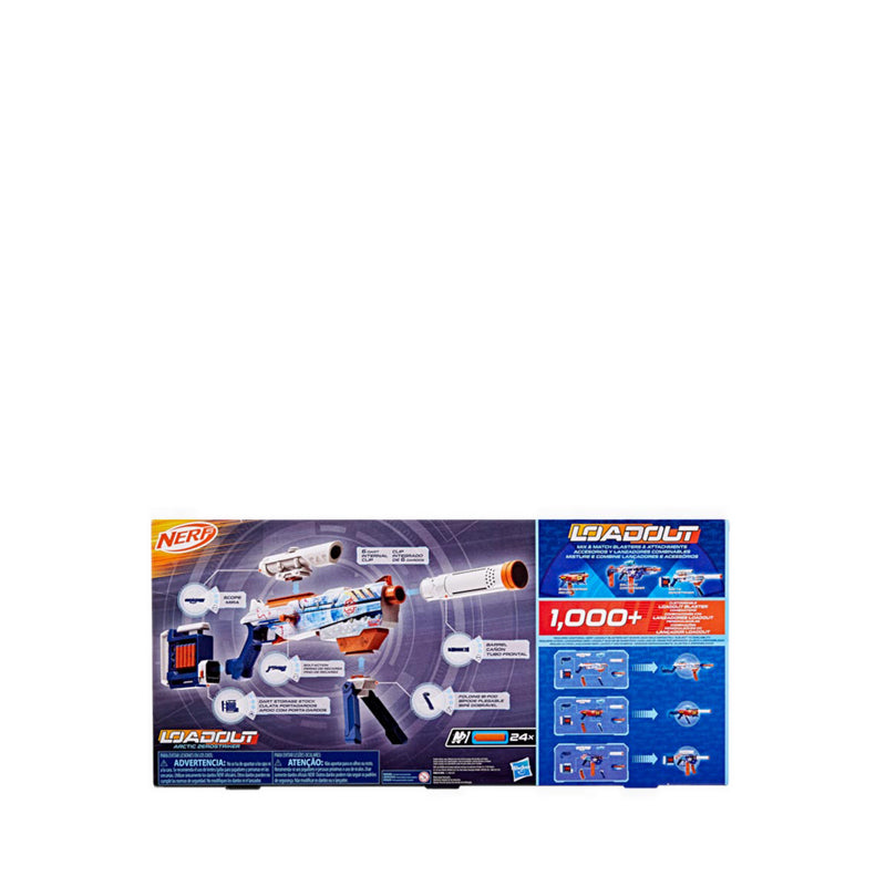 Nerf Loadout Arctic Zerostriker Blaster - NRRG1764
