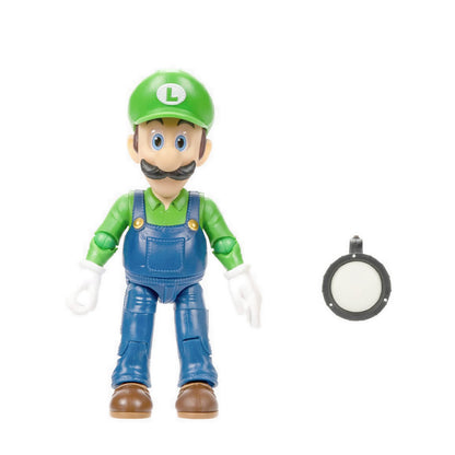 The Super Mario Bros Movie 5" Figure with Accessory – Luigi - NTM41717I