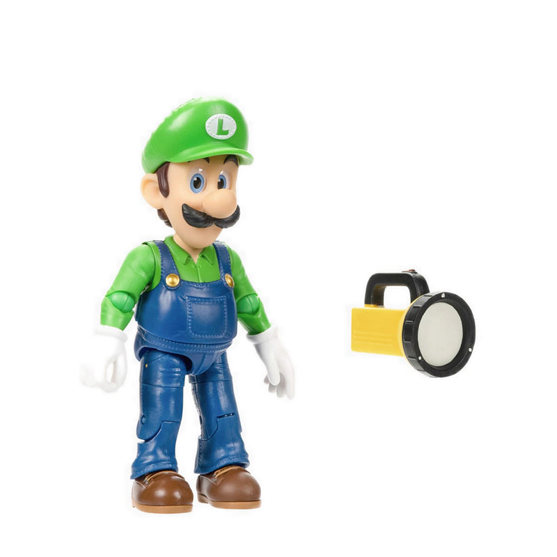 The Super Mario Bros Movie 5" Figure with Accessory – Luigi - NTM41717I