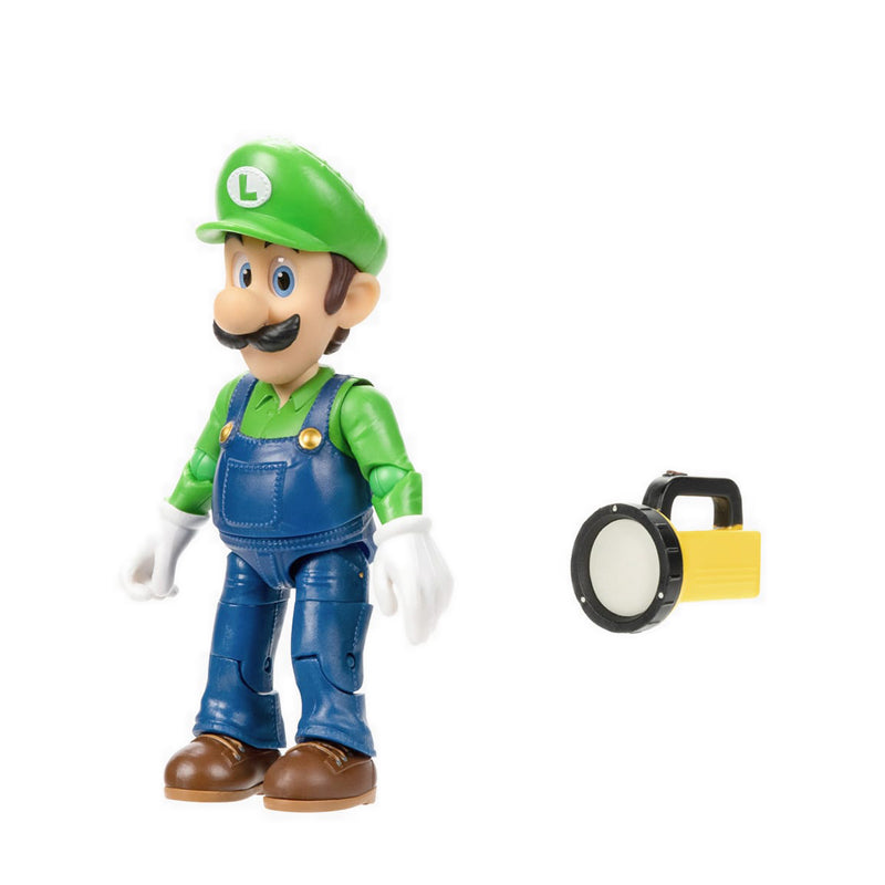 The Super Mario Bros Movie 5" Figure with Accessory – Luigi - NTM41717I