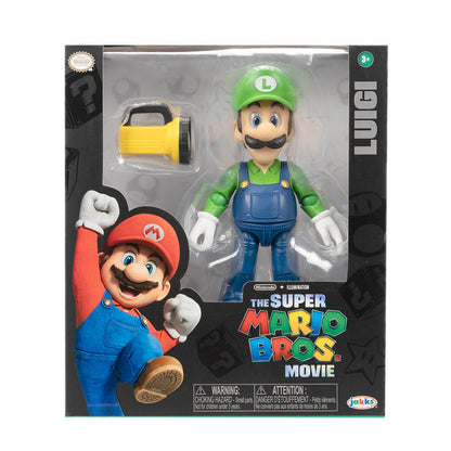 The Super Mario Bros Movie 5" Figure with Accessory – Luigi - NTM41717I