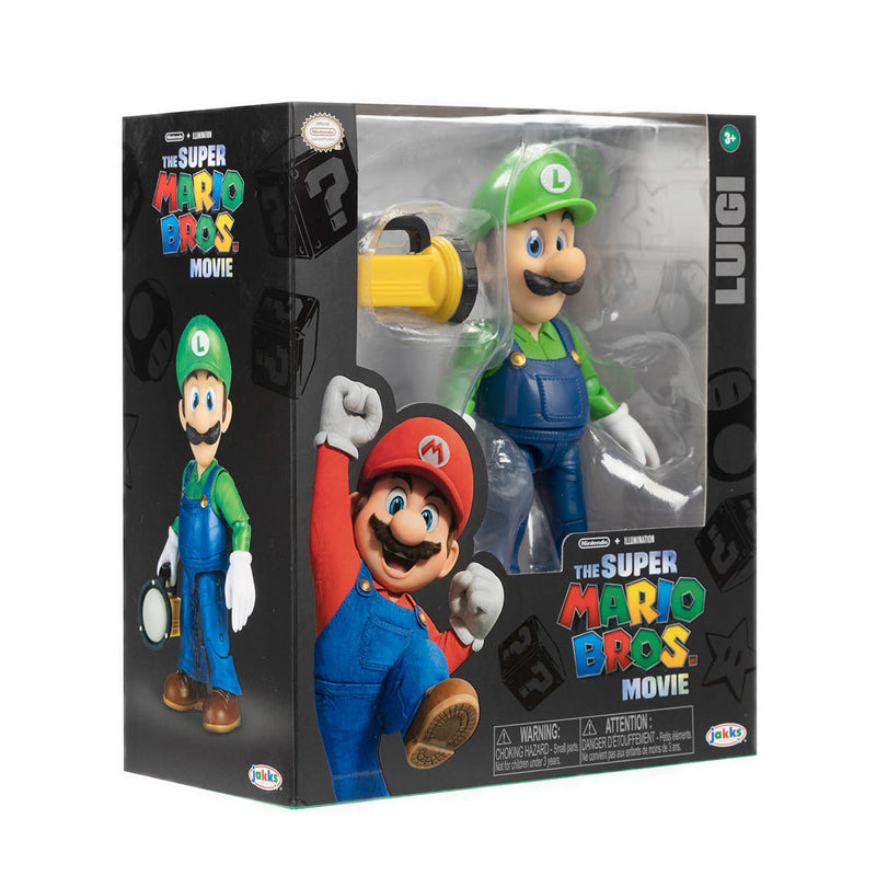 The Super Mario Bros Movie 5" Figure with Accessory – Luigi - NTM41717I