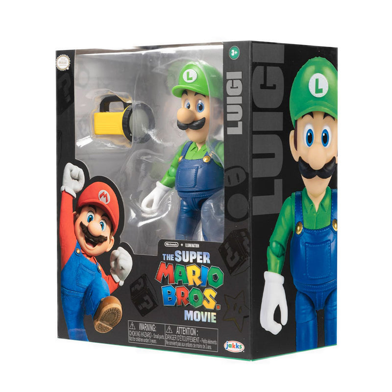 The Super Mario Bros Movie 5" Figure with Accessory – Luigi - NTM41717I