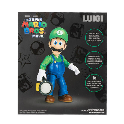 The Super Mario Bros Movie 5" Figure with Accessory – Luigi - NTM41717I