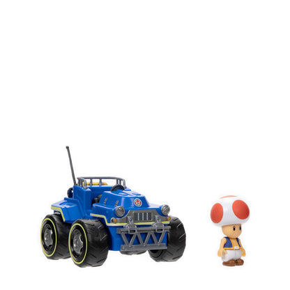 The Super Mario Bros Movie 2.5” Figure with Pull Back Racer – Toad - NTM41770I