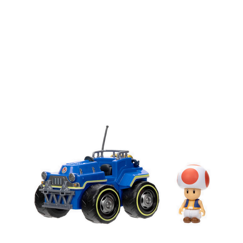 The Super Mario Bros Movie 2.5” Figure with Pull Back Racer – Toad - NTM41770I