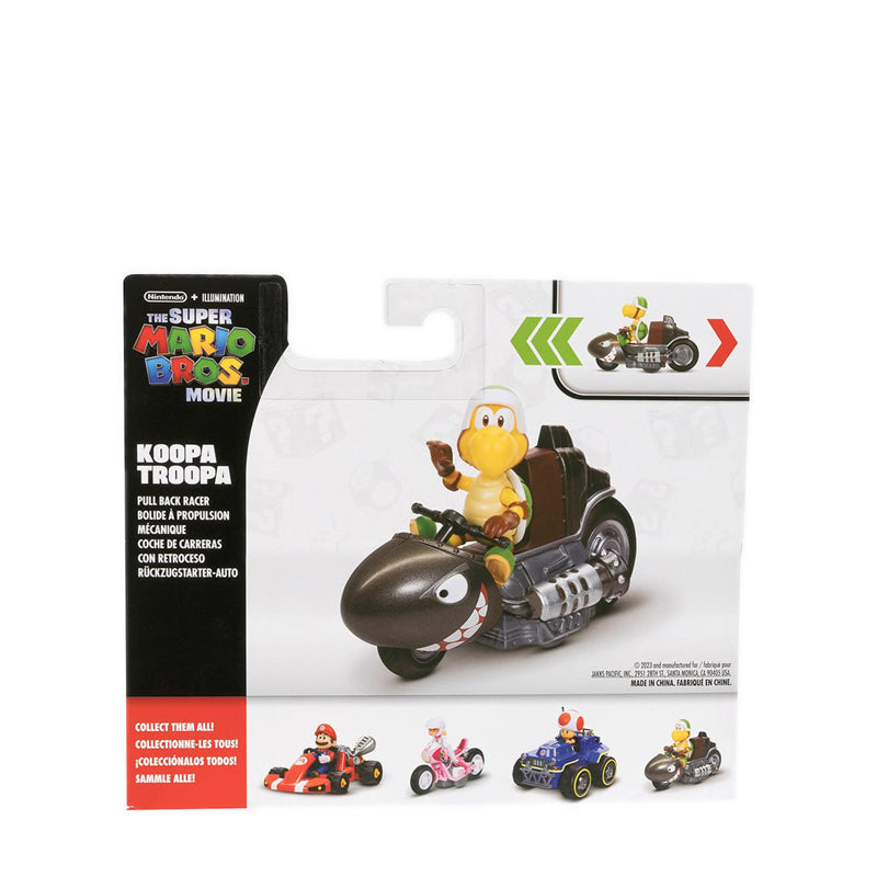 The Super Mario Bros Movie 2.5” Figure with Pull Back Racer – Koopa Troopa - NTM41771I