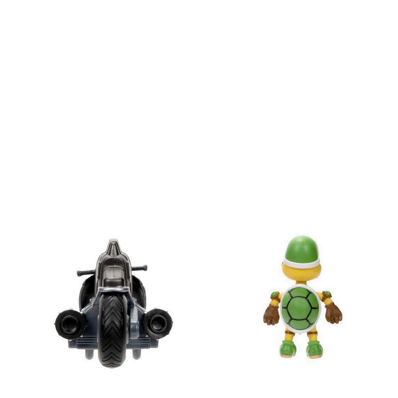 The Super Mario Bros Movie 2.5” Figure with Pull Back Racer – Koopa Troopa - NTM41771I