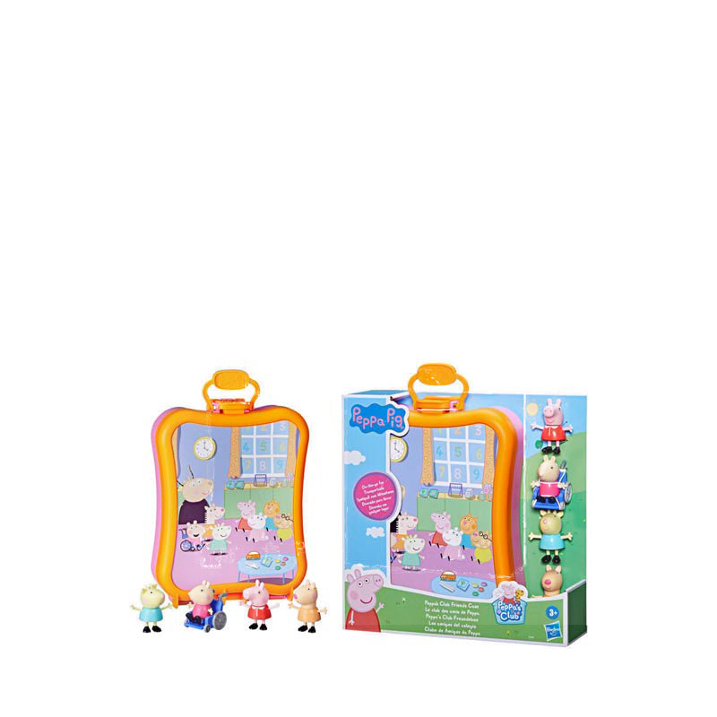 Preschool Licensed Peppa Pig Peppa's Club Friends Case - PCEF3779