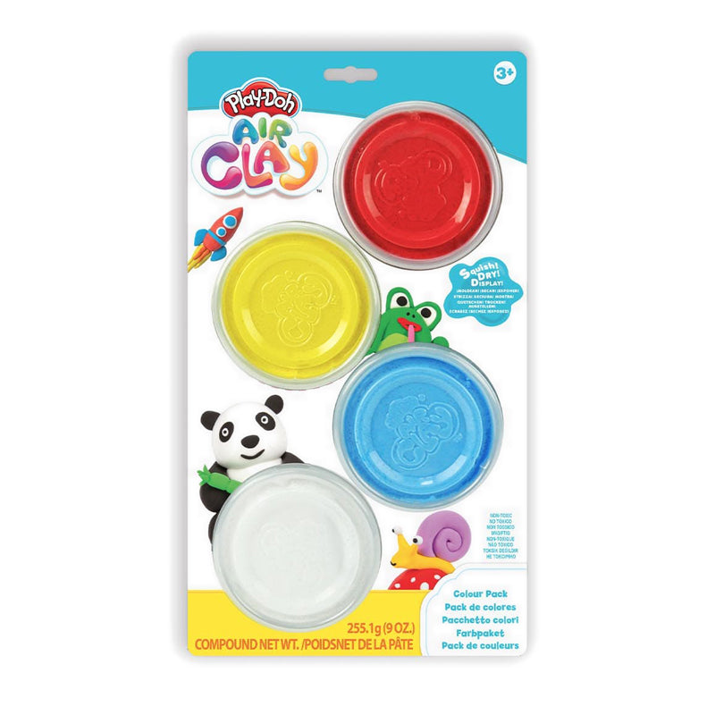 PlayDoh AIr Clay Color Pack (4 Containers) - PDC09110